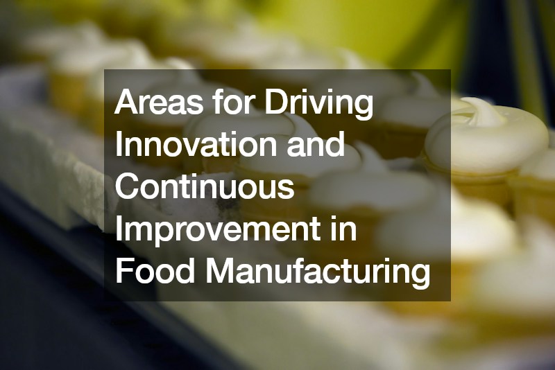 Areas for Driving Innovation and Continuous Improvement in Food Manufacturing