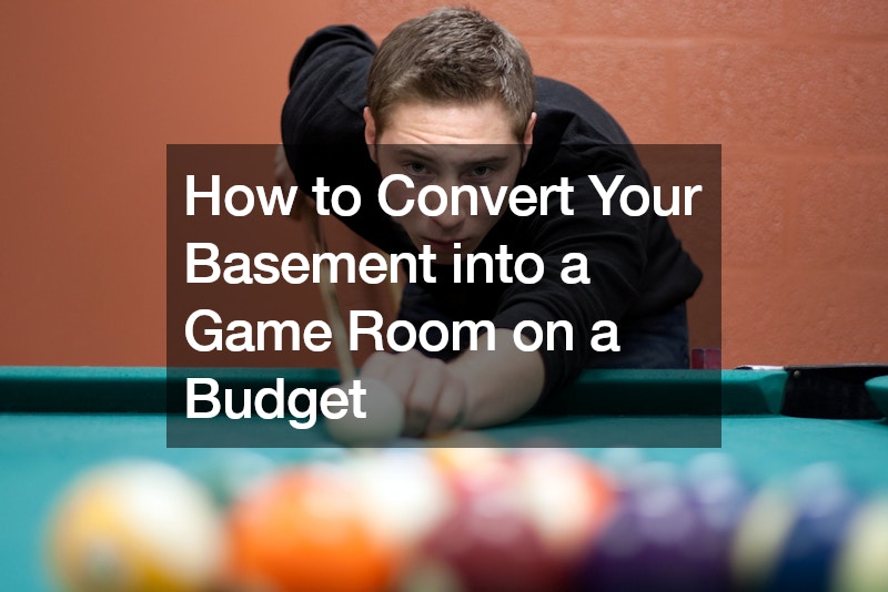 How to Convert Your Basement into a Game Room on a Budget
