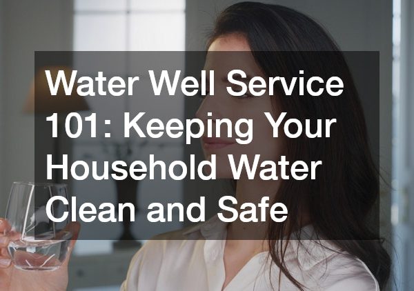Water Well Service 101: Keeping Your Household Water Clean and Safe